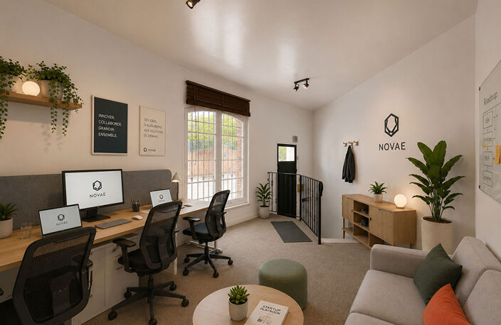 TOULOUSE - LES CHALETS -Bureaux avec forte visibilité de 55.4 m²  carrez. — photo 2