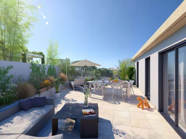 LUNEL GARE DERNIER ETAGE T3 66 M² AVEC 13 M² DE TERRASSE — photo du bien