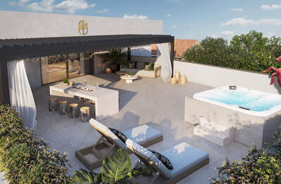RARE MONTPELLIER BOUTONNET/AIGUELONGUE DERNIER ETAGE 4 PIECES DE 100 M² AVEC 86 M² DE TERRASSE — photo du bien
