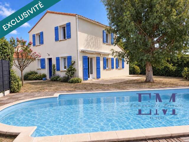 MAISON AVEC PISCINE A PROXIMITE DES COMMERCES, 8 KMS PLAGES — photo du bien