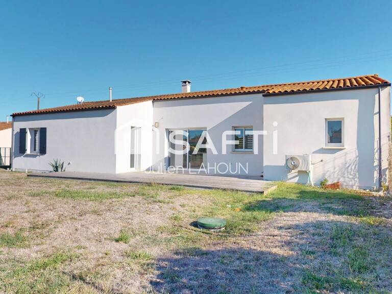 Maison plain-pied 98 m²  3 chambres  Terrain  Garage — photo 1