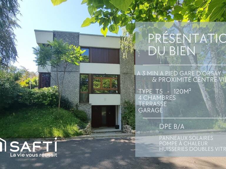 ORSAY  Maison  de 120 m² - DPE B/A  4 chambres  Terrasse  Garage  Prohce Centre & RER B à 3 min à pied — photo 1