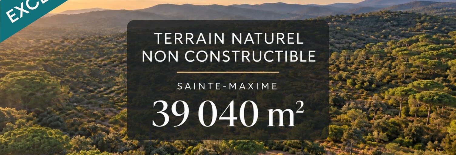 Terrain  39040 m² à vendre à Sainte-Maxime (83120)