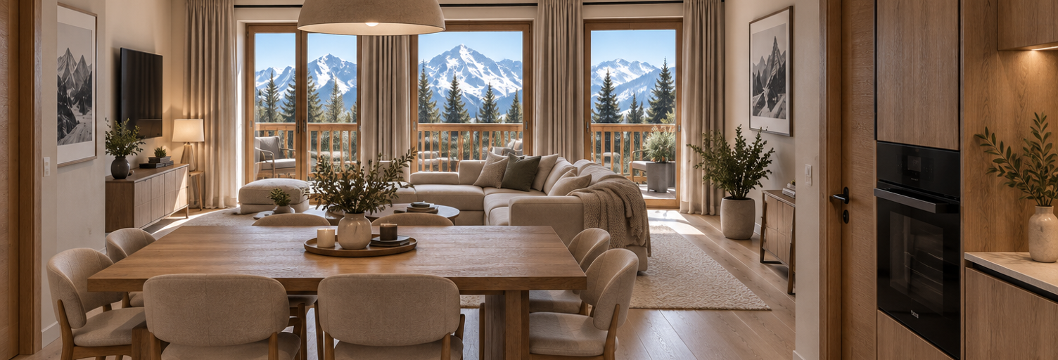 Appartement 3 Pièces 83 m² à vendre à Les Houches (74310)