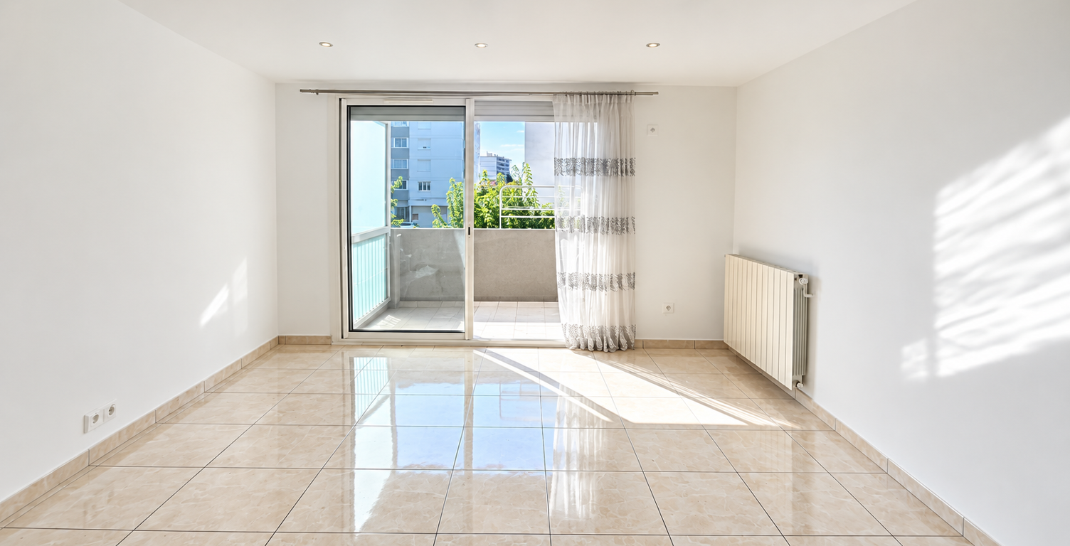 Appartement T4 de 70 m2, avec terrasse et place de parking , quartier Capouchiné — photo 1