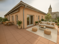 VENTE 69570 DARDILLY APPARTEMENT T4 128 m2 DERNIER ETAGE , 70 m2 de terrasses, deux garages et une cave — photo 3