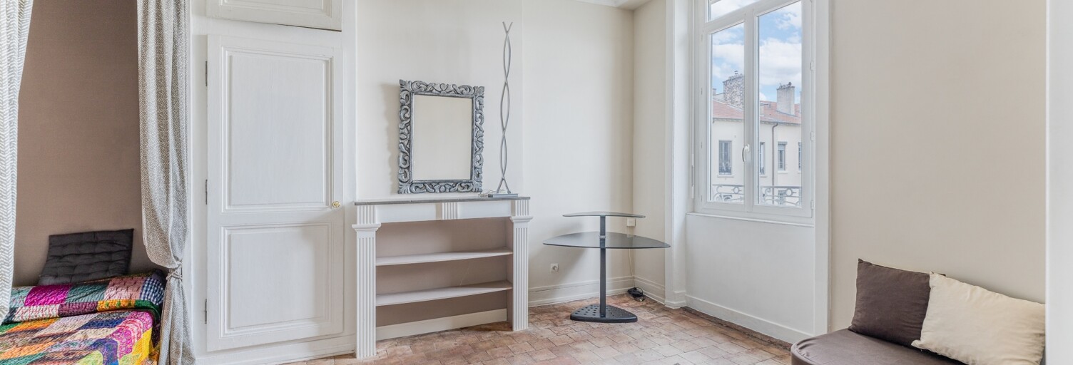 Appartement 1 Pièce 26 m² à vendre à Lyon 2 (69002)