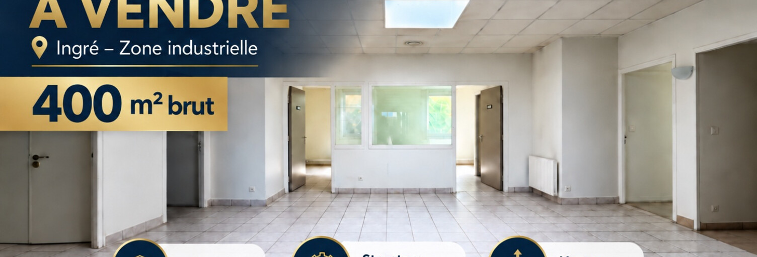 Commerce  375 m² à vendre à Saint-Jean-de-la-Ruelle (45140)