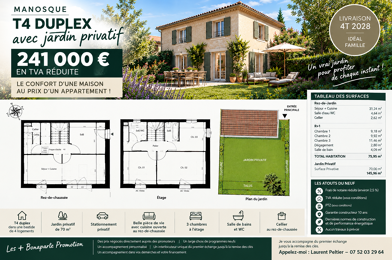 Maison 3 pièces 241000 €