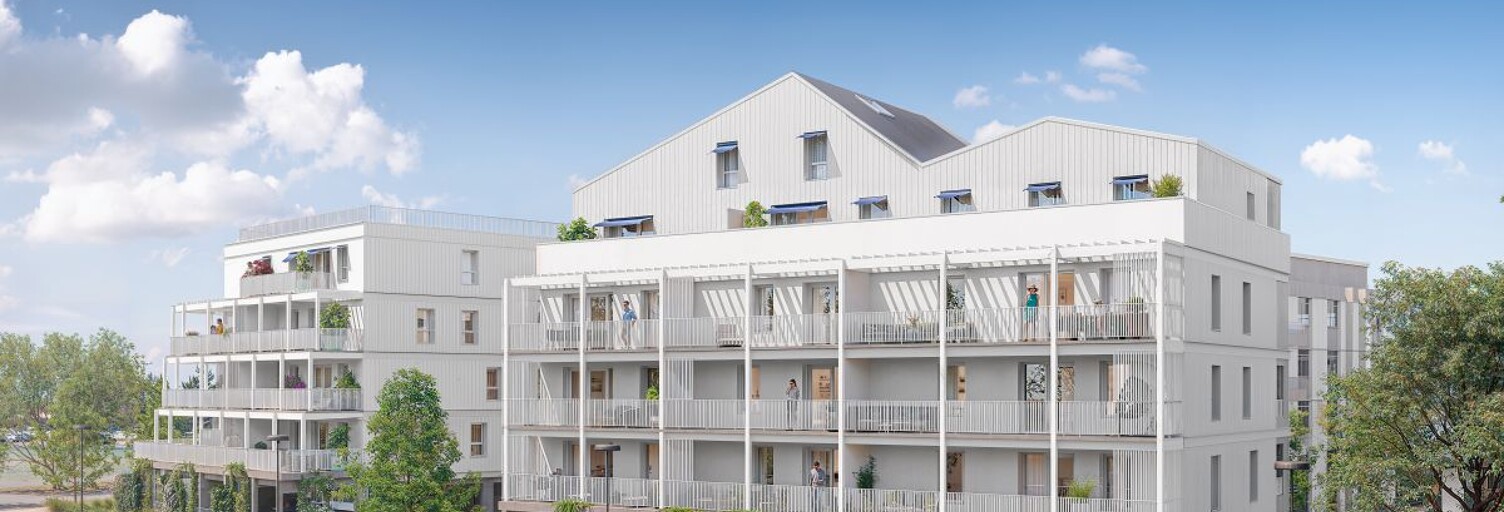 Appartement neuf T2, T3, T4, T5 Pièce 42 à 91 m² à vendre à Carquefou (44470)