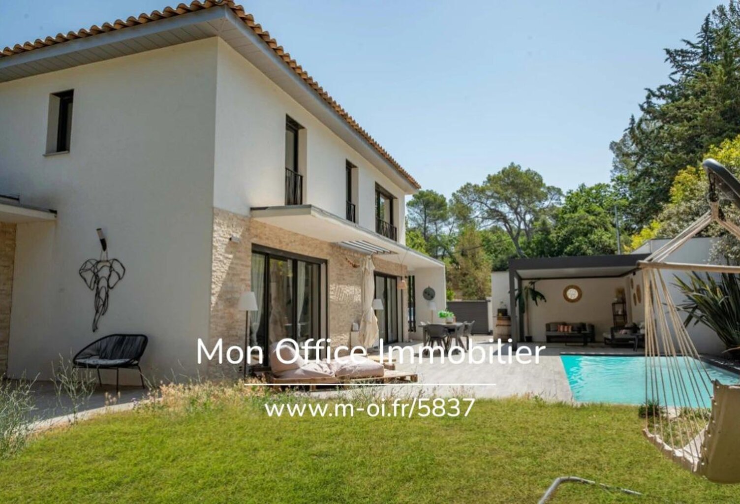 Référence : 6930-AUS - Maison 4 chambres - piscine - Le Tholonet — photo 1