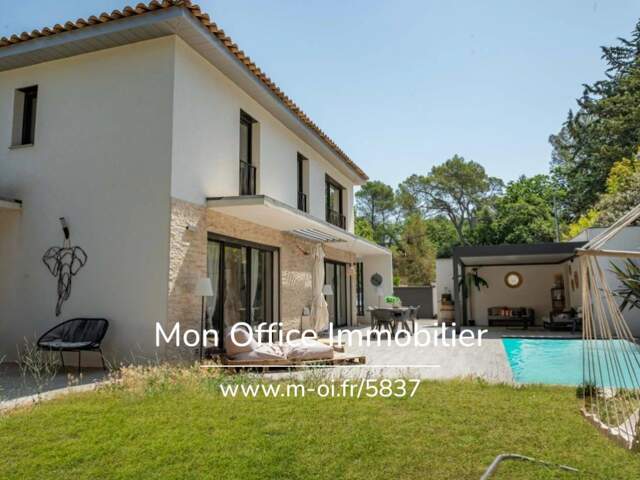 Référence : 6930-AUS - Maison contemporaine 4 chambres - piscine - Le Tholonet — photo du bien