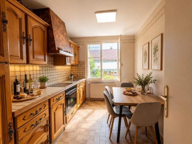 GENLIS (21110) Maison individuelle à vendre 5 pièces, 3 chambres possibilité 4, sous-sol complet avec garage sur 482m2 — photo du bien