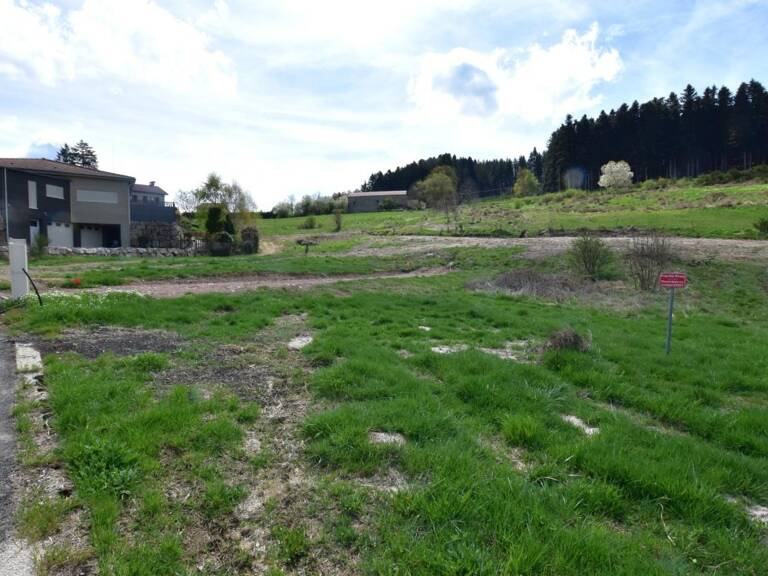 Terrain à bâtir – Vue dégagée – Cadre paisible – Proche commodités de 756 m² à DUNIERES (43) — photo 1