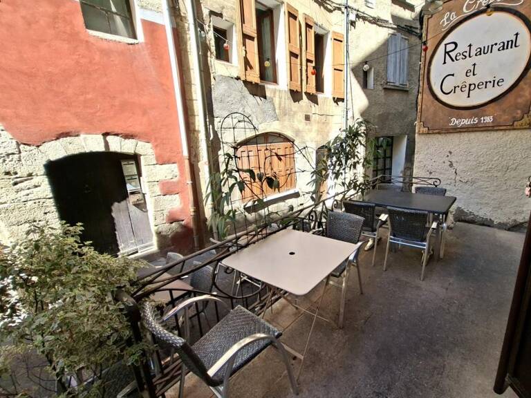 À VENDRE — FONDS DE COMMERCE CRÊPERIE ARTISANALE / RESTAURANT FORCALQUIER (04) — photo 1