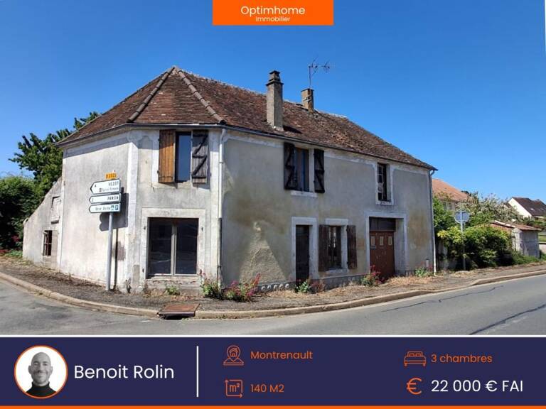 Maison à rénover entièrement – Environ 140 m² – Fort potentiel – Saosnes (72) — photo 1