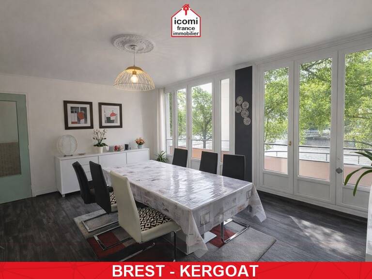 FINISTERE - Brest (29200) - A VENDRE - APPARTEMENT T5 AVEC BELLE PIECE DE VIE ET 3 CHAMBRES (POSSIBLE 4 CHAMBRES) - IDEAL FAMILLE OU COLOCATION - TRES BON ETAT — photo 1