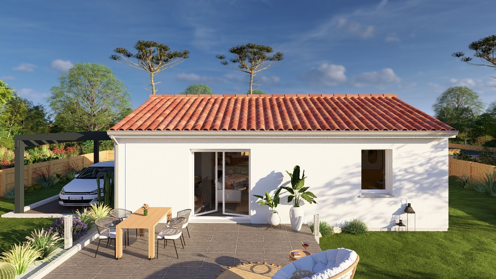 Saint-Selve, Maison neuve avec terrain - à partir de 191000 €