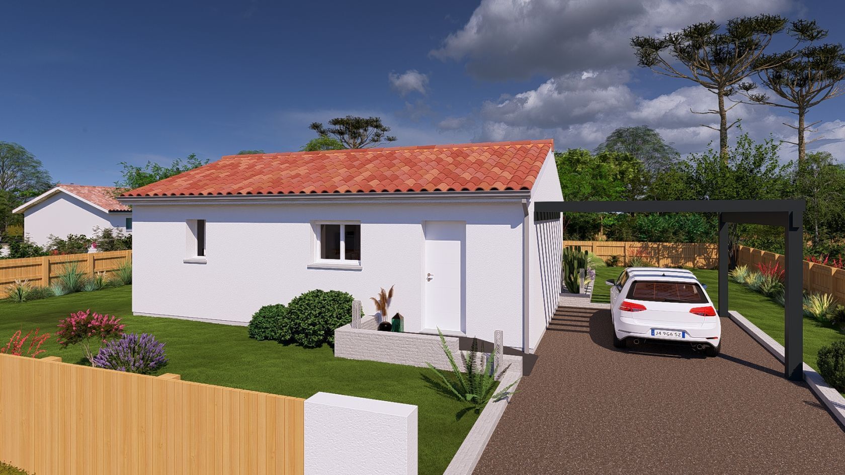 Projet de construction d'une maison avec terrain à YCHOUX (40)