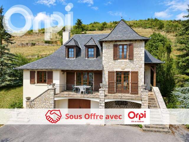 EXCLUSIVITÉ — SUPERBE MAISON DE 1998 AVEC VUE PANORAMIQUE SUR LES HAUTEURS DE SAINT-CÔME-D'OLT — photo du bien