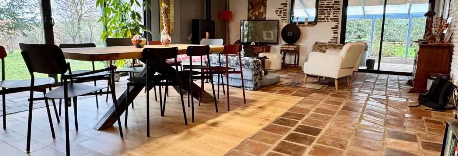 Maison 7 Pièces 182 m² à vendre à Pelleport (31480)