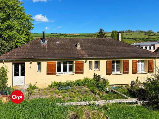 Plain Pied  Les Andelys Centre 91 m² - 3 ch - Sous-sol - Garage - jardin — photo du bien