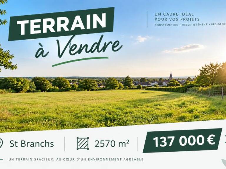 Terrain à bâtir en zone artisanale — Idéal transport, logistique & bureaux (Proche Tours) — photo 1