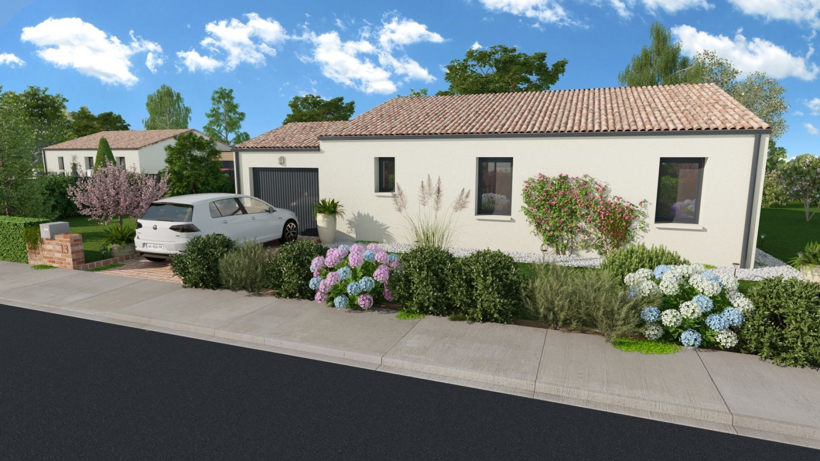 Projet de construction d'une maison 89.33 m² avec terrain à JOZE (63)
