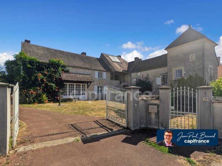 A vendre Magnifique maison Bourguignonne de 11 pièces FONTAINES (71) 7 chambres garage atelier 6000 m² de terrain ! — photo 1