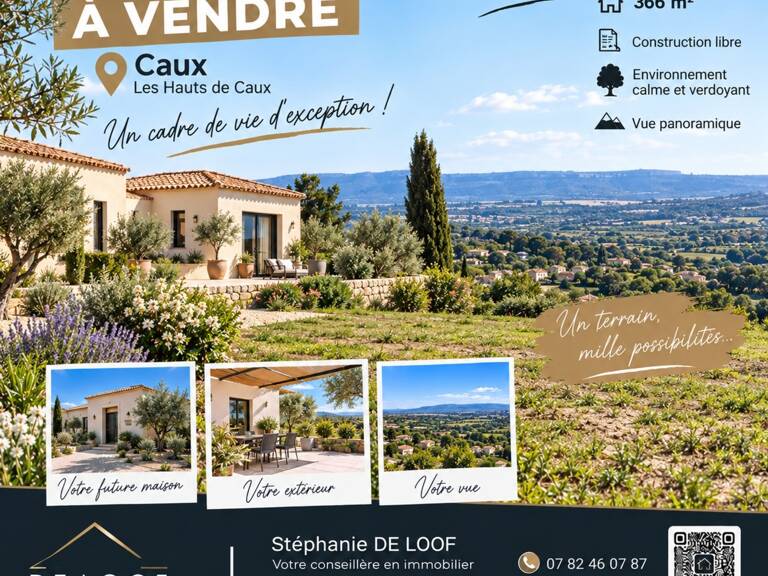 Terrain à vendre  CAUX (34) — photo 1