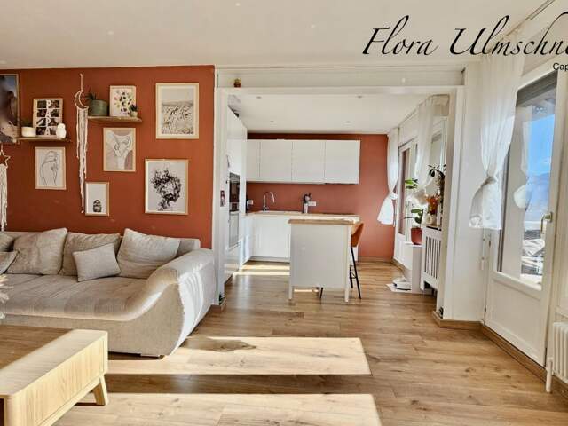 Appartement T4 à vendre à CHINDRIEUX (73) avec terrasse et vue lac du Bourget, cave et place de parking à 25 mns d'Aix-les-Bains — photo du bien