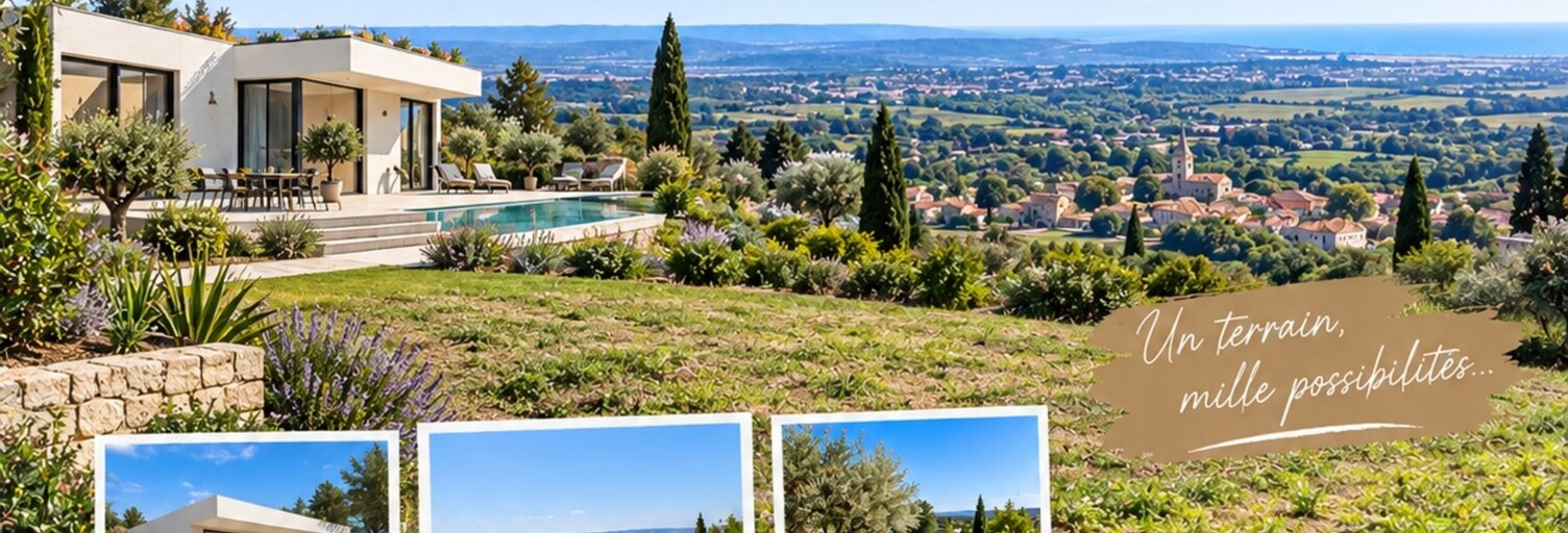 Terrain  380 m² à vendre à Caux (34720)