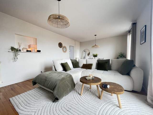 Bel appartement T3 BIS meublé - terrasse & garage — photo du bien