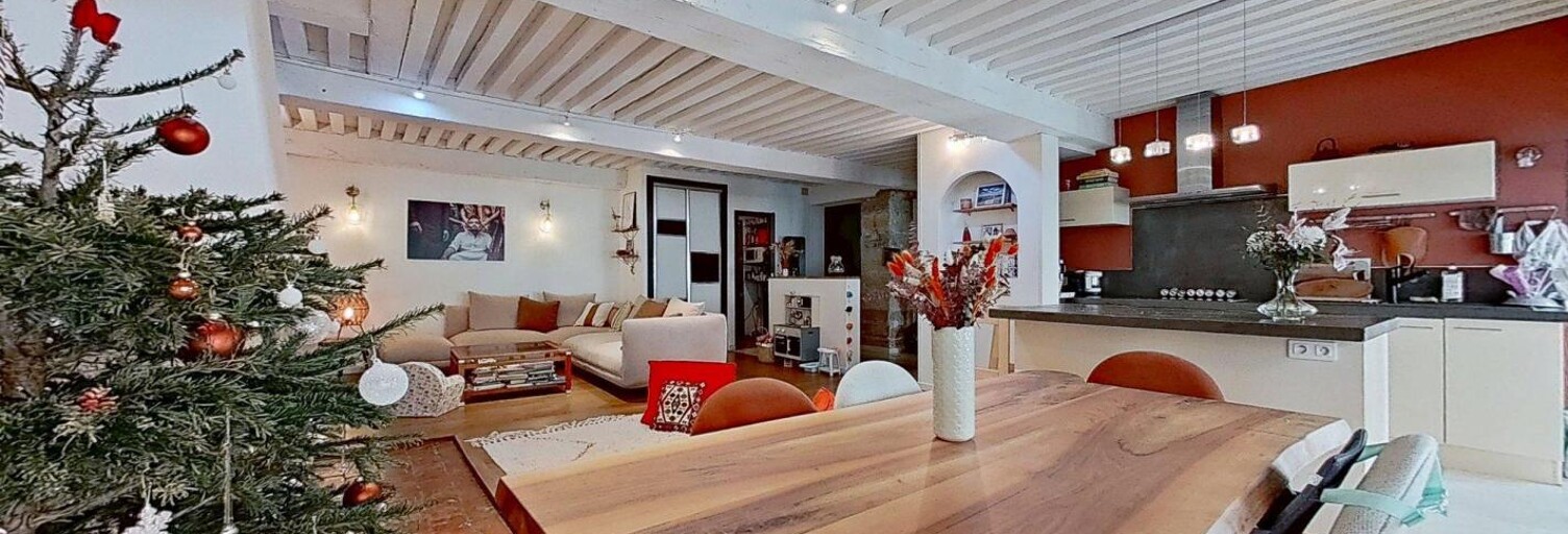 Appartement 3 Pièces 100 m² à louer à Lyon 1 (69001)