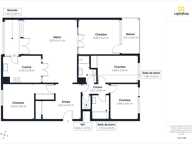 Appartement 5 pièces - 106 m² avec balcon, loggia, place de parking et cave - Rue Danton, Le Kremlin-Bicêtre — photo 3