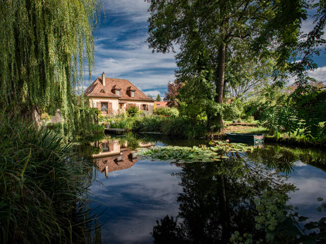 Charmante Perigourdine, +/-200m2, 4 chambres, jardin  et etang sur 3145m2 — photo du bien