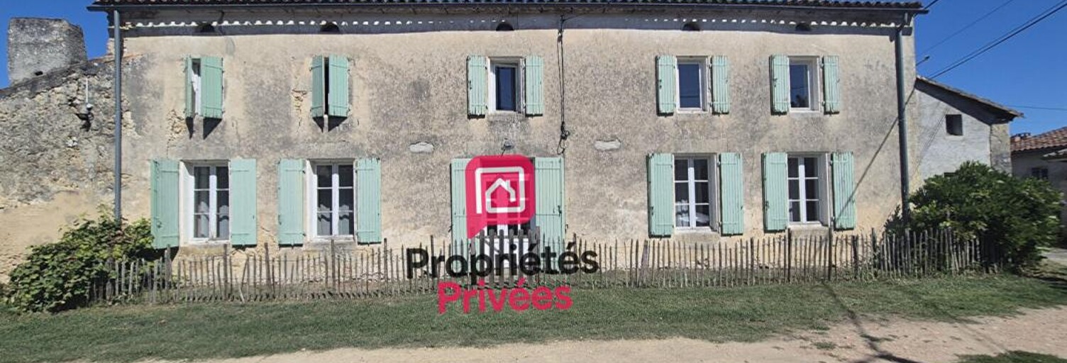 Maison 6 Pièces 290 m² à vendre à Noaillan (33730)