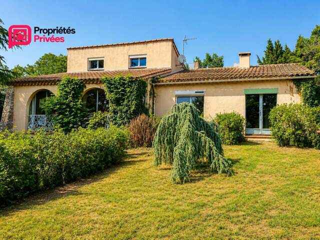 Uzès Nord : Baisse de prix pour cette spacieuse villa de 172 m² sur terrain divisible de 1 481 m² — photo du bien