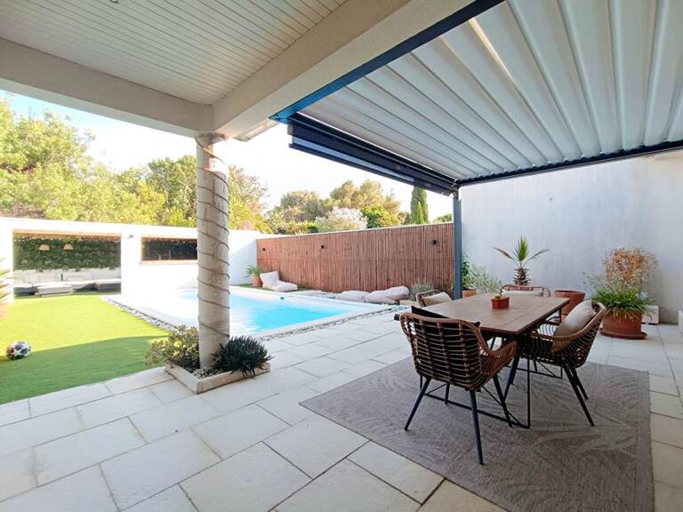 Maison plain pied Saint Chamas Avec Piscine et jardin aménagé — photo 1