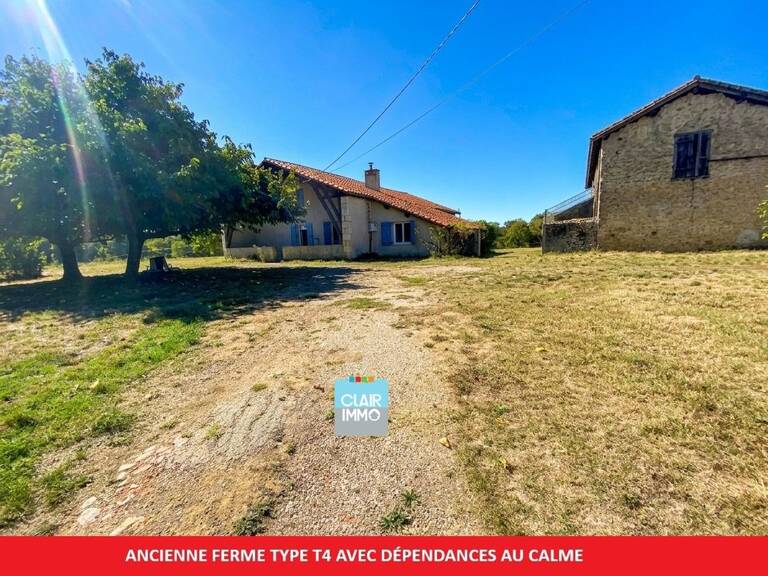Ferme landaise en pierres 116m² - Dépendance + chai - Terrain — photo 1