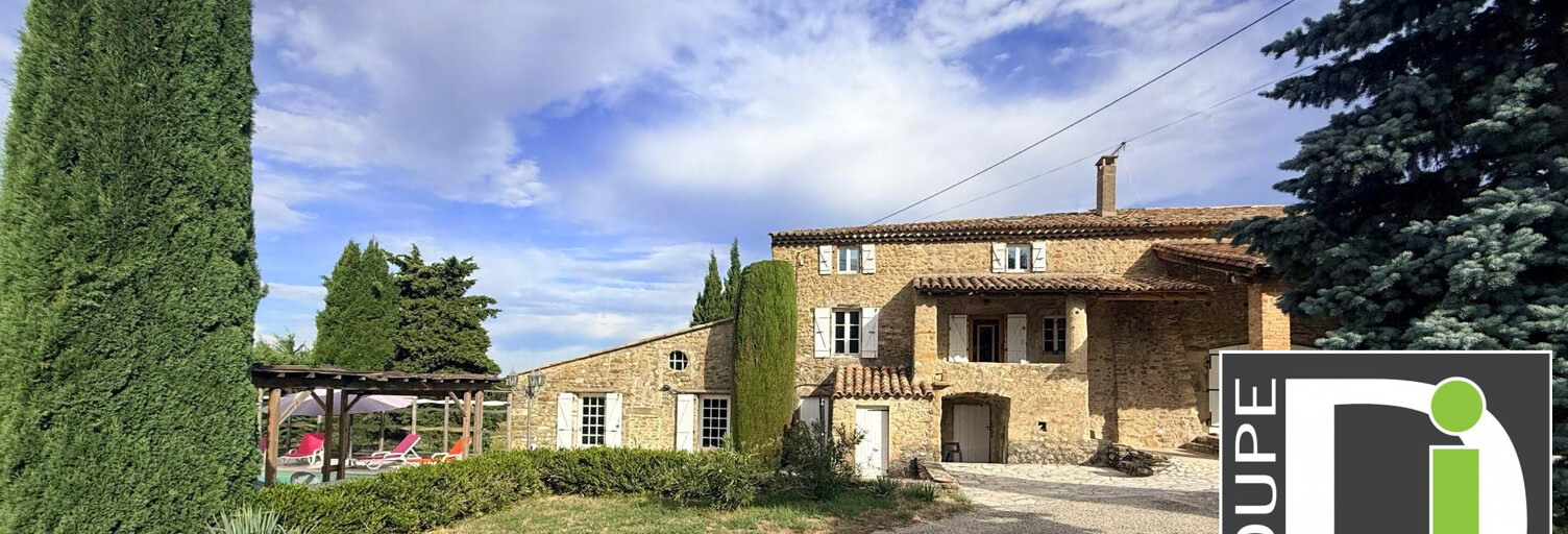 Maison 10 Pièces 165 m² à vendre à La Répara-Auriples (26400)