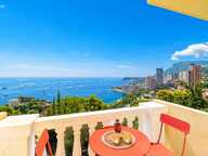 5 min á Monaco, vue panoramique mer, 2 pièces, 2 balcons, Roqueb — photo 4