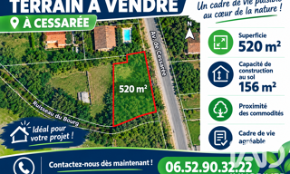 Terrain  520 m² à vendre à Gujan-Mestras (33470)