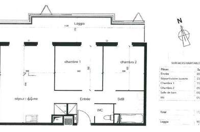 Appartement 3 pièces 265000 €