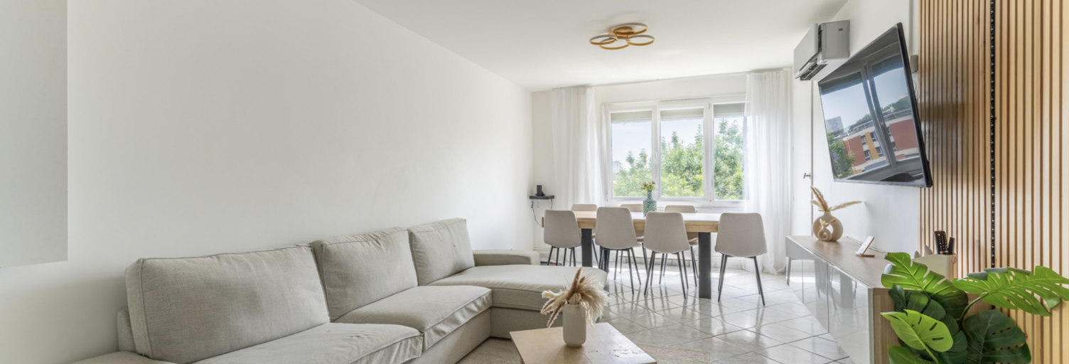 Appartement 4 Pièces 76 m² à vendre à Saint-Priest (69800)