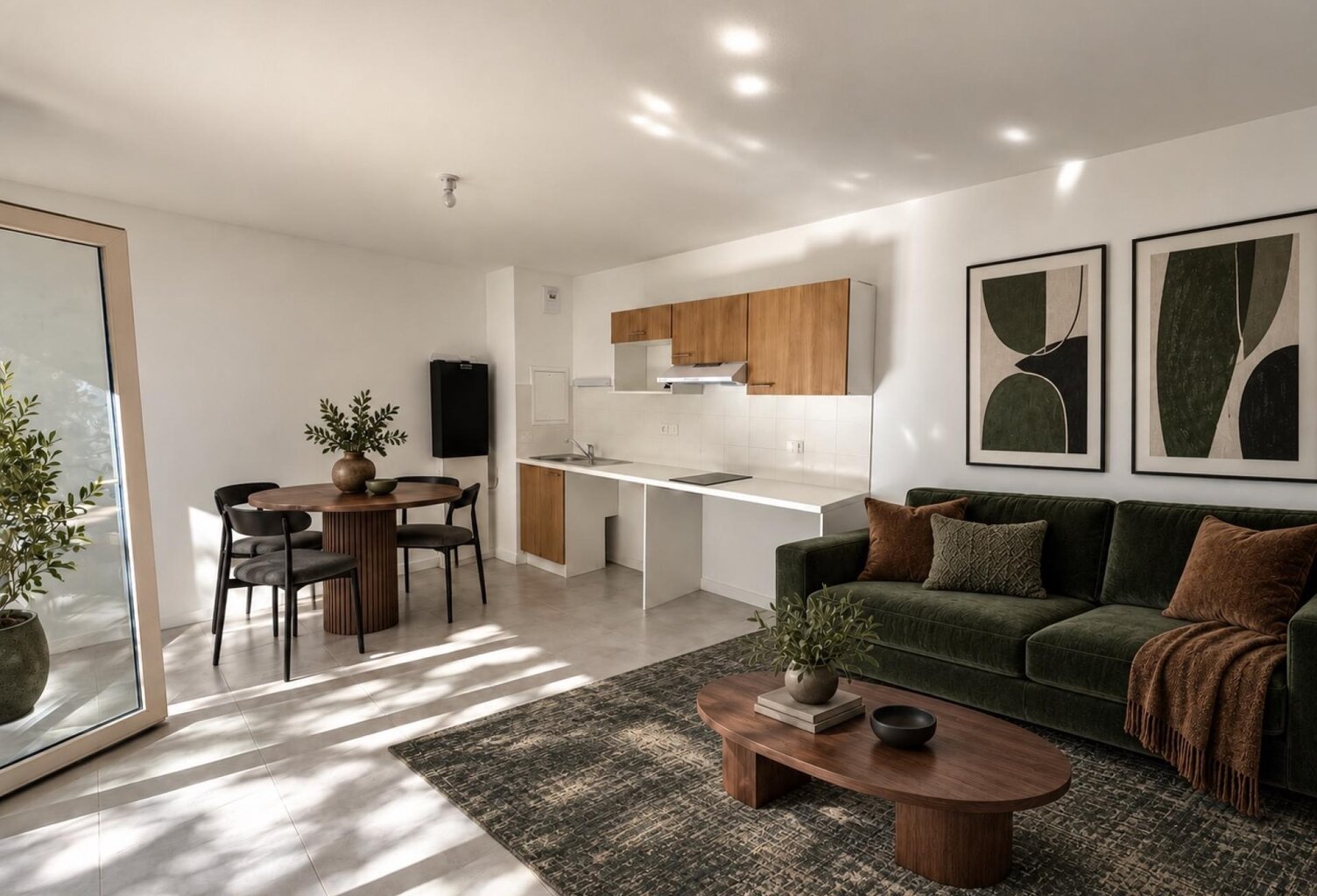 dernier lots offre a découvrir; un beau T2 neuf de 44,50 lumineux et parfaitement agencé, bénéficiant dune agréable loggia de 7m2 — photo 1