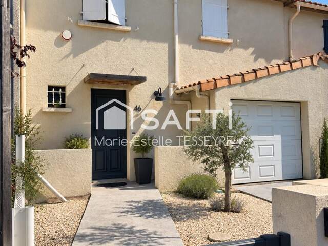 Eysines, aux portes du Bouscat Maison T4  82,19 m²  3 chambres  Terrasse 50 m²  Garage 15m² Climatisation — photo du bien