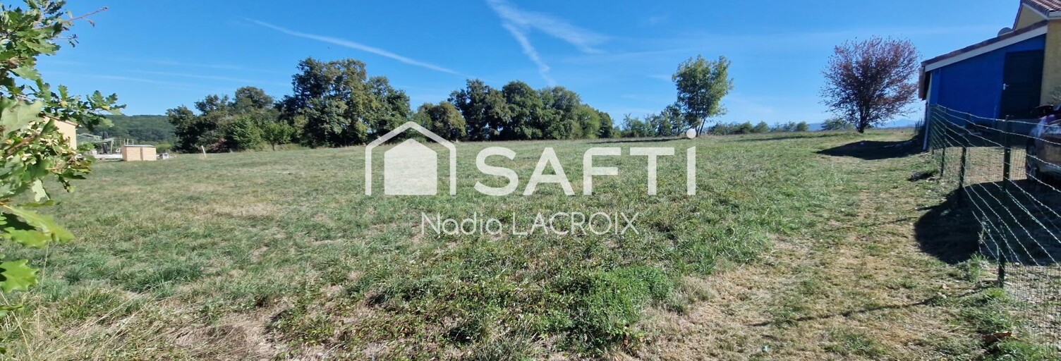 Terrain  1901 m² à vendre à Mazères-sur-Salat (31260)