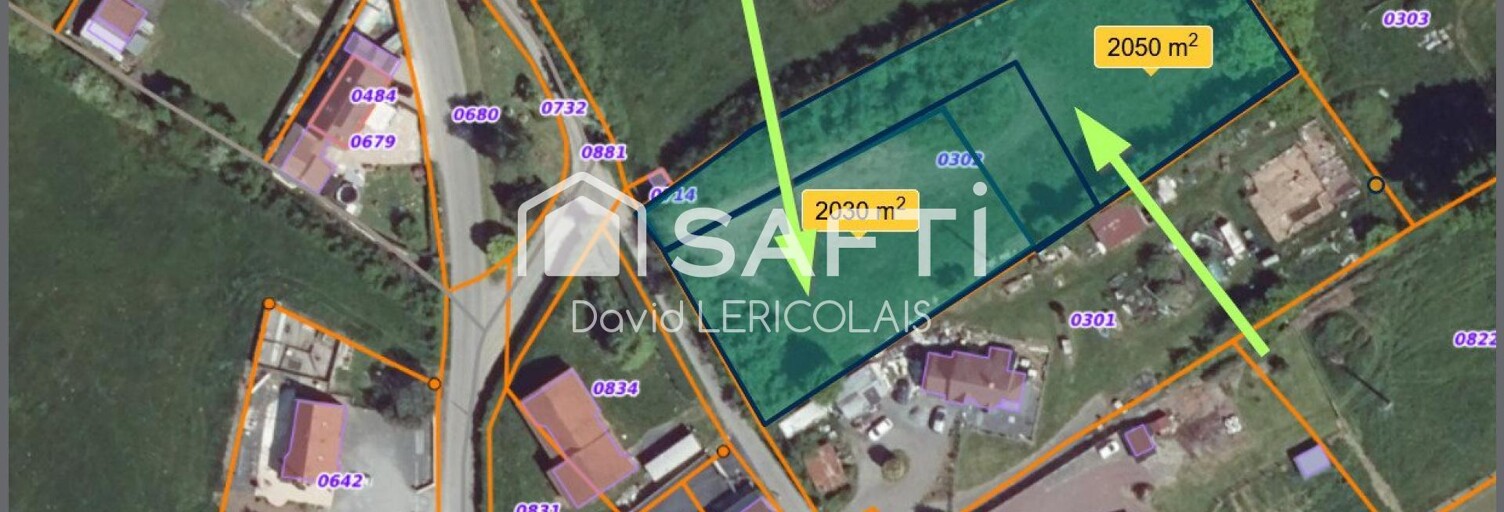 Terrain  2085 m² à vendre à Graignes-Mesnil-Angot (50620)