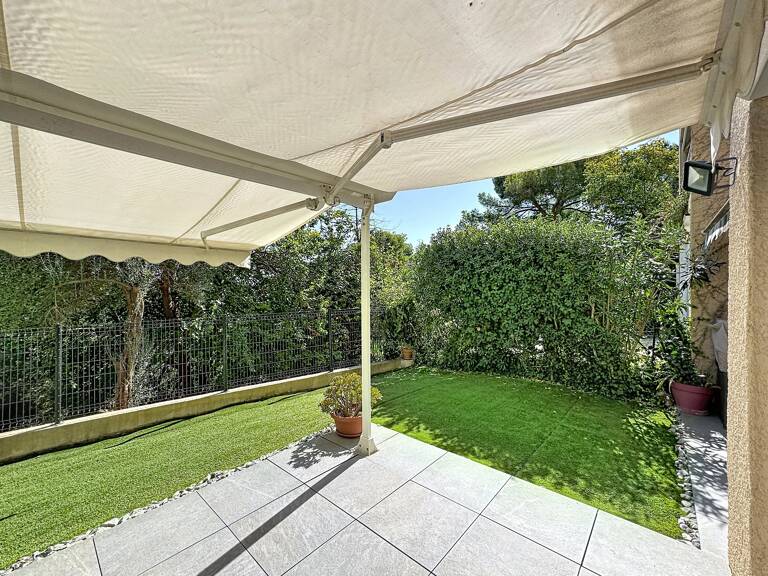 ANTIBES – 3 PIÈCES – REZ-DE-JARDIN – TERRASSES, PISCINE & GARAGE — photo 1